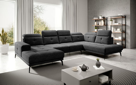 Corner Sofa Alnwick 69 | size: Width: 350cm, Height: 107cm, Depth: 205cm | color: Marte | image: 1 | variant: 1015327