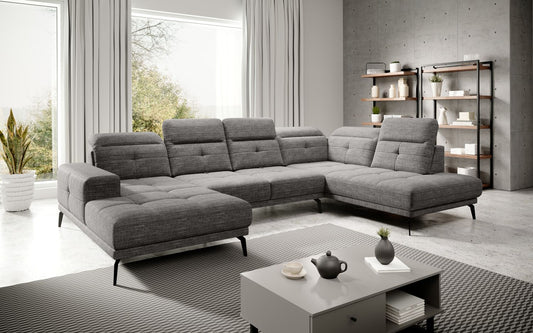 Corner Sofa Alnwick 73 | size: Width: 350cm, Height: 107cm, Depth: 205cm | color: Marte | image: 1 | variant: 1015331