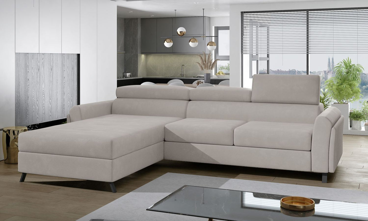 Corner Sofa Ashby 12 | size: Width: 300cm, Height: 98cm, Depth: 190cm | color: Paros | image: 1 | variant: 1017069