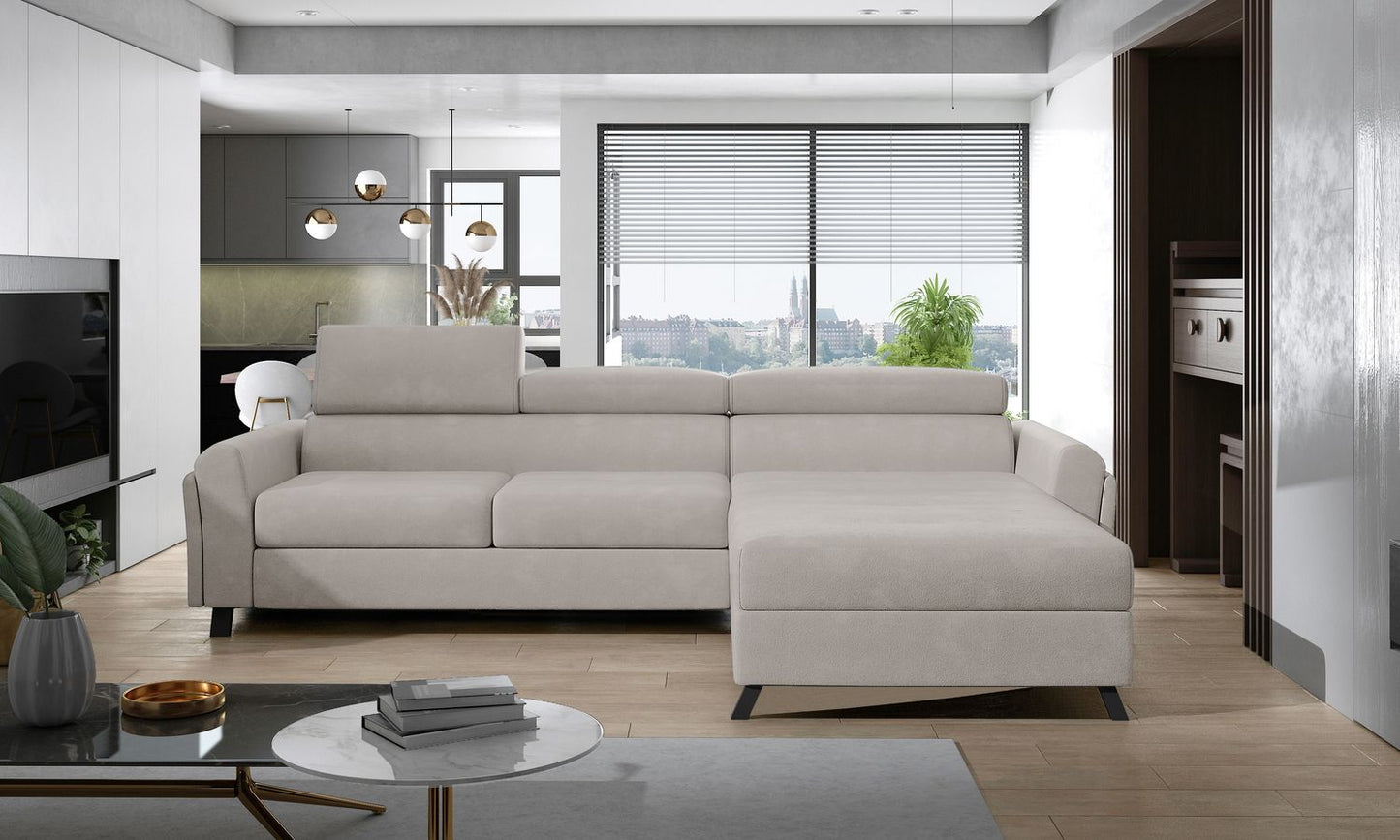 Corner Sofa Ashby 36 | size: Width: 300cm, Height: 98cm, Depth: 190cm | color: Paros | image: 1 | variant: 1017093