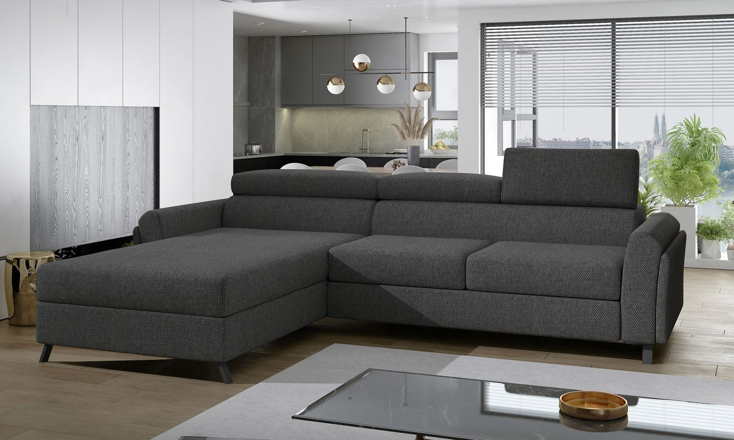 Corner Sofa Ashby | size: Width: 300cm, Height: 98cm, Depth: 190cm | color: Inari | image: 1 | variant: 1017057