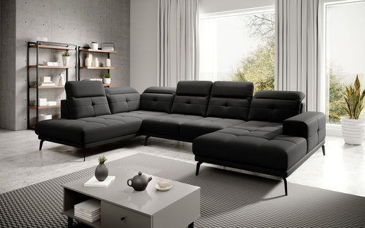Corner Sofa Bretan 22 | size: Width: 350cm, Height: 107cm, Depth: 205cm | color: Vero | image: 1 | variant: 1014334