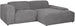 Corner Sofa Burford | size: Width: 252cm, Height: 75cm, Depth: 200cm | color: Gray | image: 1 | variant: 1000353