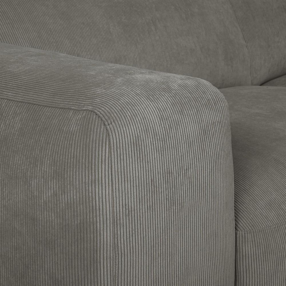 Corner Sofa Burford | size: Width: 252cm, Height: 75cm, Depth: 200cm | color: Gray | image: 6 | variant: 1000353