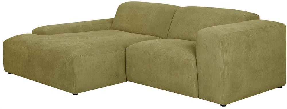 Corner Sofa Burford | size: Width: 252cm, Height: 75cm, Depth: 200cm | color: Green | image: 1 | variant: 1000352