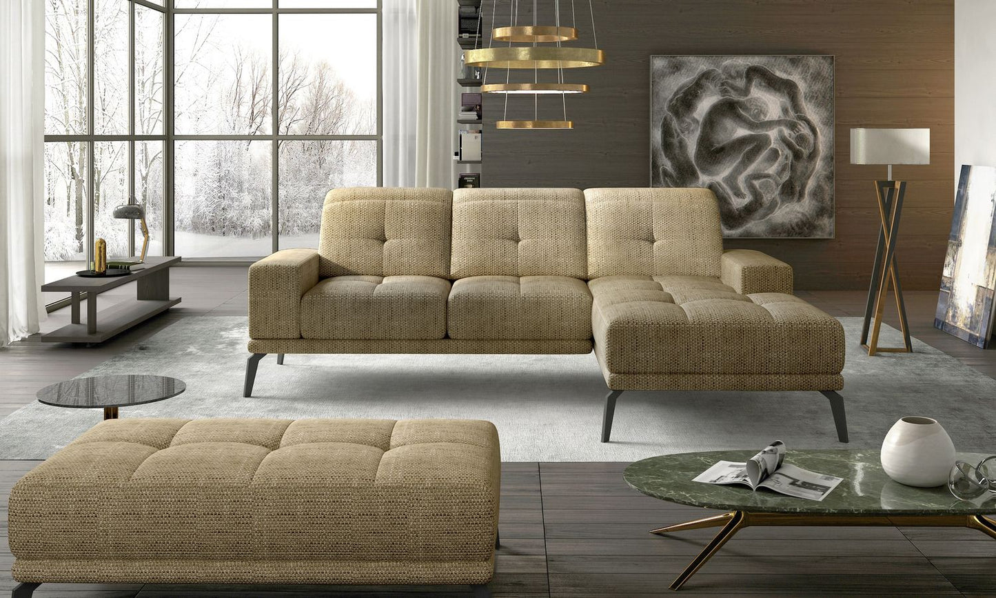 Corner Sofa East Piacenza 2 | size: Width: 265cm, Height: 98cm, Depth: 53cm | color: Berlin | image: 1 | variant: 1017474