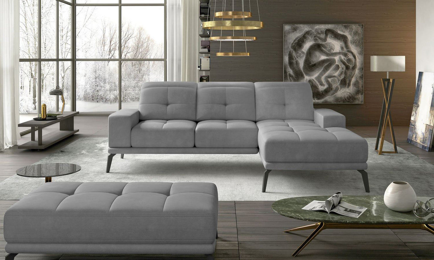 Corner Sofa East Piacenza 23 | size: Width: 265cm, Height: 98cm, Depth: 53cm | color: Paros | image: 1 | variant: 1017495