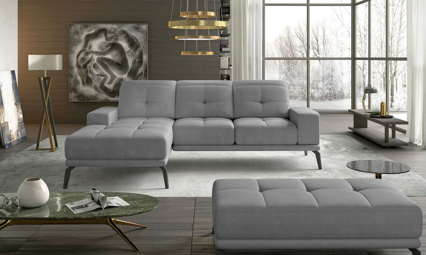 Corner Sofa East Piacenza 57 | size: Width: 265cm, Height: 98cm, Depth: 53cm | color: Paros | image: 1 | variant: 1017529