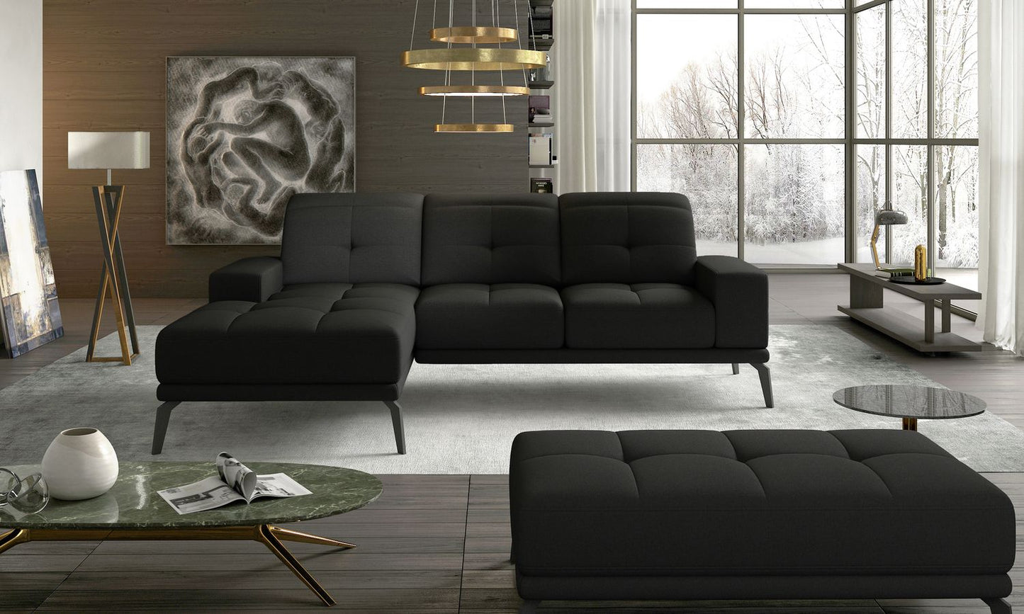 Corner Sofa East Piacenza 59 | size: Width: 265cm, Height: 98cm, Depth: 53cm | color: Sawana | image: 1 | variant: 1017531