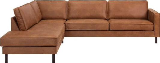 Corner Sofa East Zurich | size: Width: 278cm, Height: 90cm, Depth: 90cm | color: Brown | image: 0 | variant: 1005795