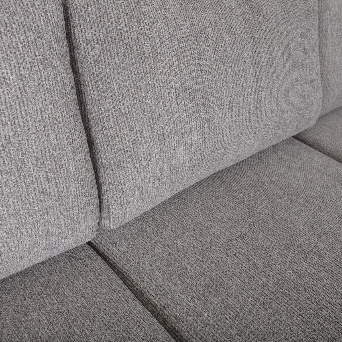 Corner Sofa Exeter | size: Width: 256cm, Height: 85cm, Depth: 163cm | color: Gray | image: 2 | variant: 1000087