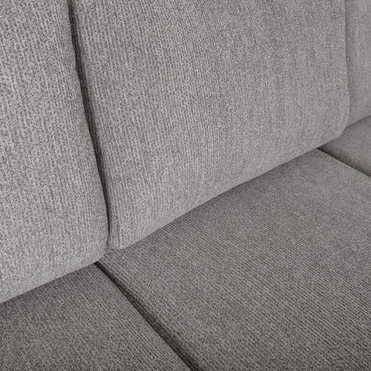 Corner Sofa Exeter | size: Width: 256cm, Height: 85cm, Depth: 163cm | color: Gray | image: 2 | variant: 1000087