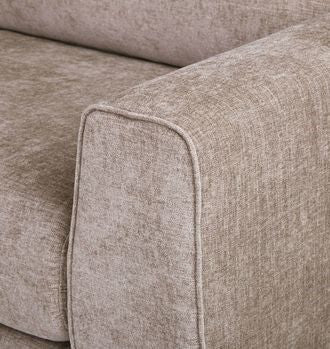 Corner Sofa Leila 1 | size: Width: 269cm, Height: 89cm, Depth: 92cm | color: Beige | image: 2 | variant: 1012601