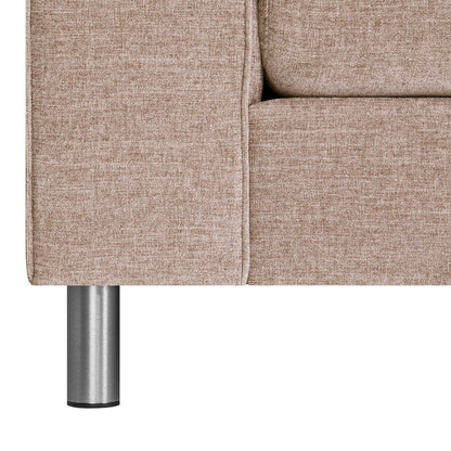 Corner Sofa Leila | size: Width: 269cm, Height: 89cm, Depth: 92cm | color: Beige | image: 5 | variant: 1012600