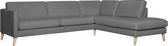 Corner Sofa Lisanna 1 | size: Width: 260cm, Height: 80cm, Depth: 90cm | color: Gray | image: 3 | variant: 1002274