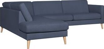 Corner Sofa Lisanna | size: Width: 260cm, Height: 80cm, Depth: 90cm | color: Blue | image: 1 | variant: 1002272