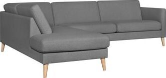 Corner Sofa Lisanna | size: Width: 260cm, Height: 80cm, Depth: 90cm | color: Gray | image: 1 | variant: 1002271