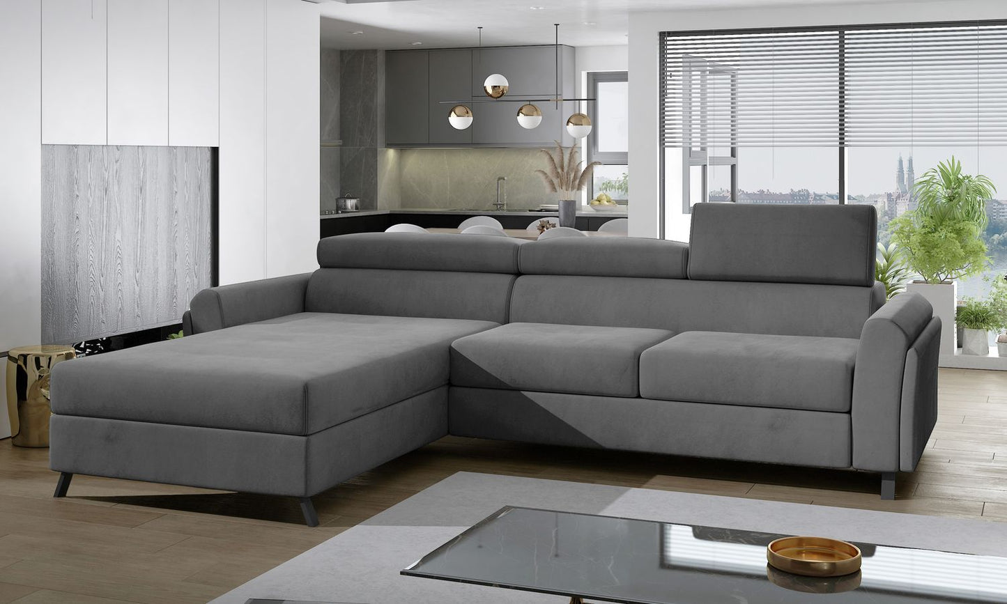 Corner Sofa Mariall 7 | size: Width: 300cm, Height: 98cm, Depth: 190cm | color: Monolith | image: 1 | variant: 1016118