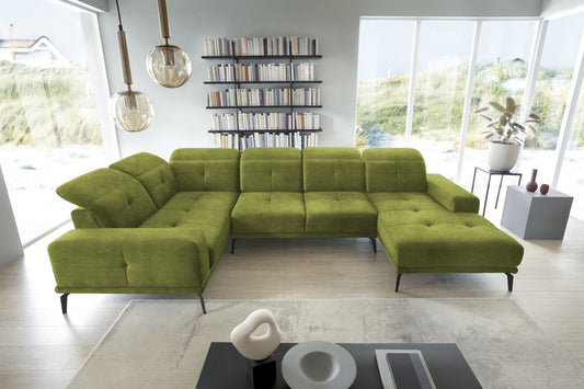 Corner Sofa Neviro 43 | size: Width: 350cm, Height: 77cm, Depth: 201cm | color: Loco | image: 1 | variant: 1014974