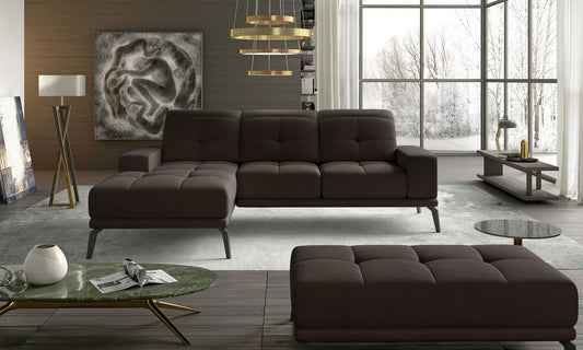 Corner Sofa Torrense 65 | size: Width: 265cm, Height: 98cm, Depth: 53cm | color: Monolith | image: 1 | variant: 1016591