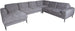 Corner Sofa Welwyn Garden | size: Width: 339cm, Height: 80cm, Depth: 265cm | color: Gray | image: 1 | variant: 1000416