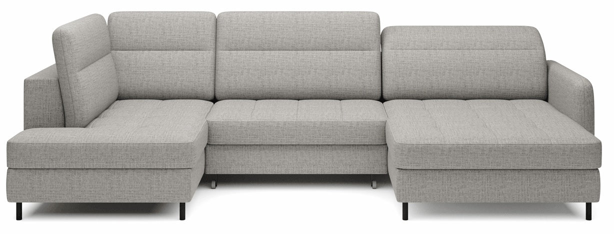Corner Sofa West Manningtree | size: Width: 306cm, Height: 100cm, Depth: 165cm | color: Aubron | image: 0 | variant: 1009730