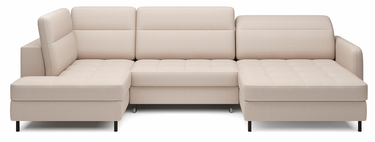 Corner Sofa West Manningtree | size: Width: 306cm, Height: 100cm, Depth: 165cm | color: Manhattan | image: 0 | variant: 1009718