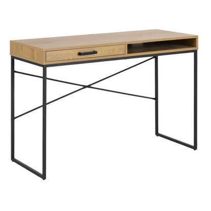 Desk Aberystwyth | size: Length: 110cm, Width: 45cm, Height: 75cm | color: Oak | image: 1 | variant: 1005352