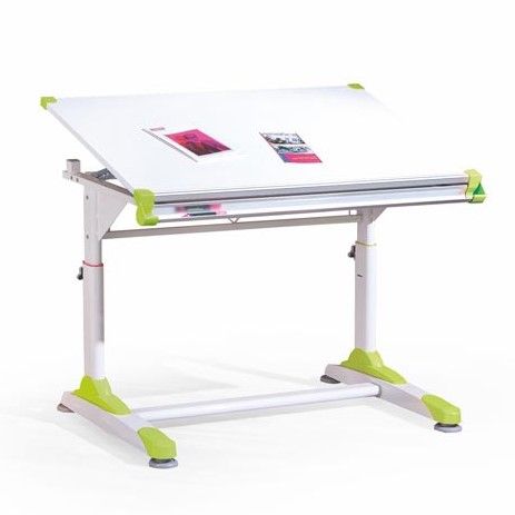 Desk Collorido | size: Length: 66cm, Width: 100cm, Height: 84cm | color: White | image: 0 | variant: 1011378