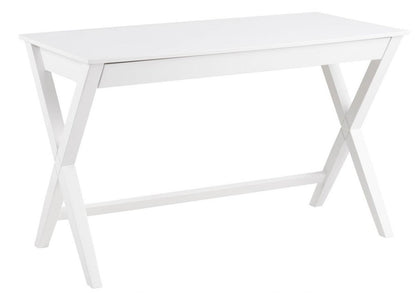 Desk East Dover | size: Length: 120cm, Width: 60cm, Height: 75cm | color: White | image: 0 | variant: 1005355