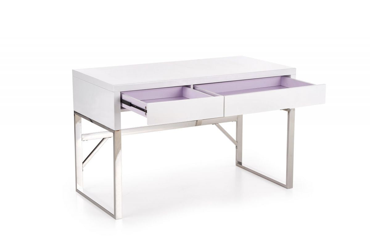 Desk East Indianapolis | size: Length: 60cm, Width: 120cm, Height: 76cm | color: White | image: 1 | variant: 1006885