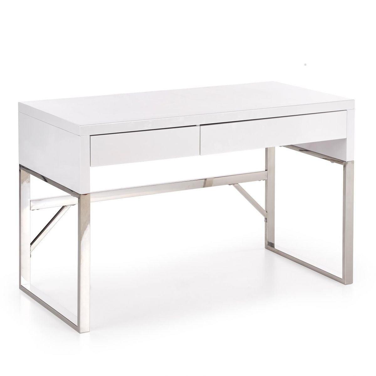 Desk East Indianapolis | size: Length: 60cm, Width: 120cm, Height: 76cm | color: White | image: 2 | variant: 1006885