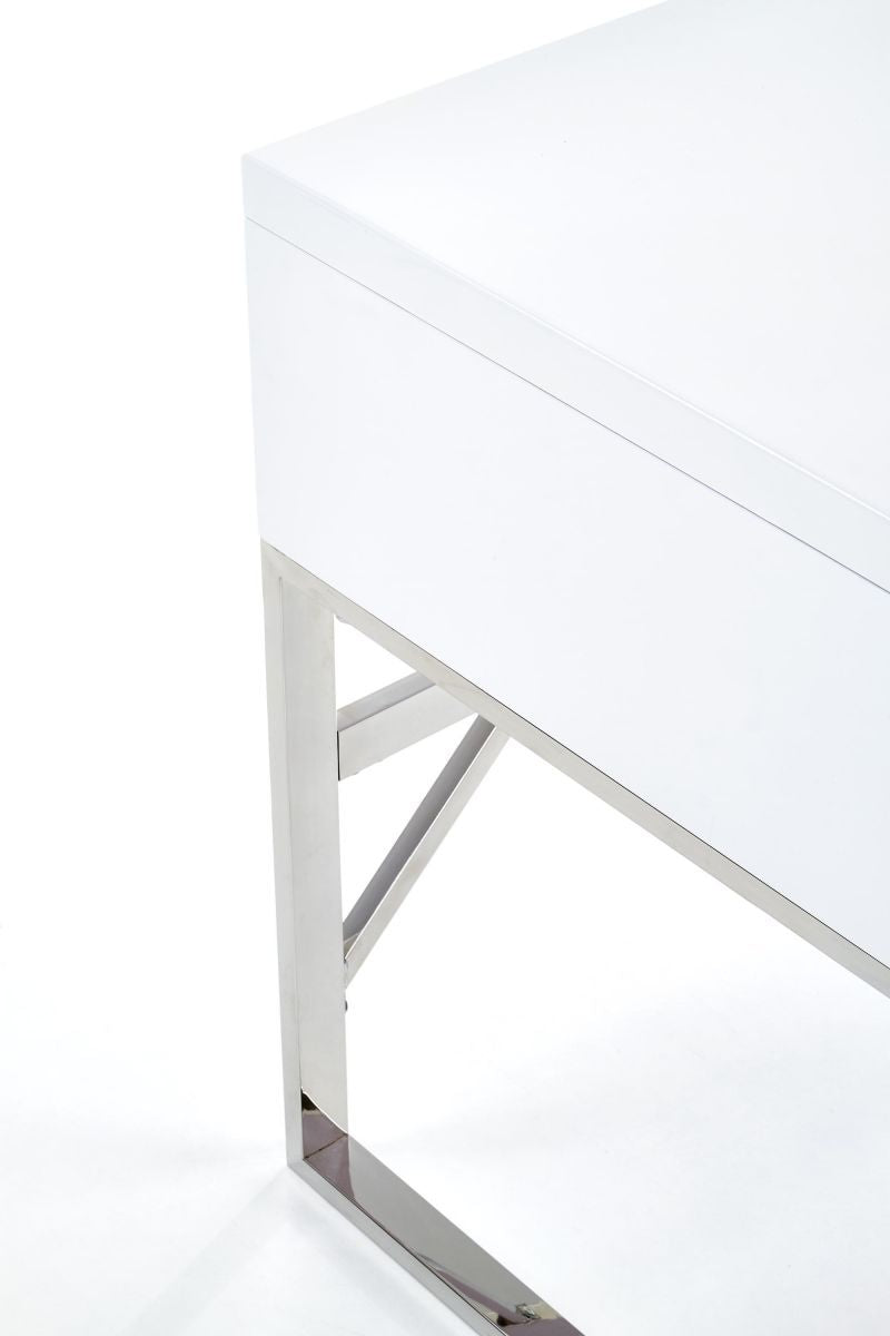 Desk East Indianapolis | size: Length: 60cm, Width: 120cm, Height: 76cm | color: White | image: 5 | variant: 1006885