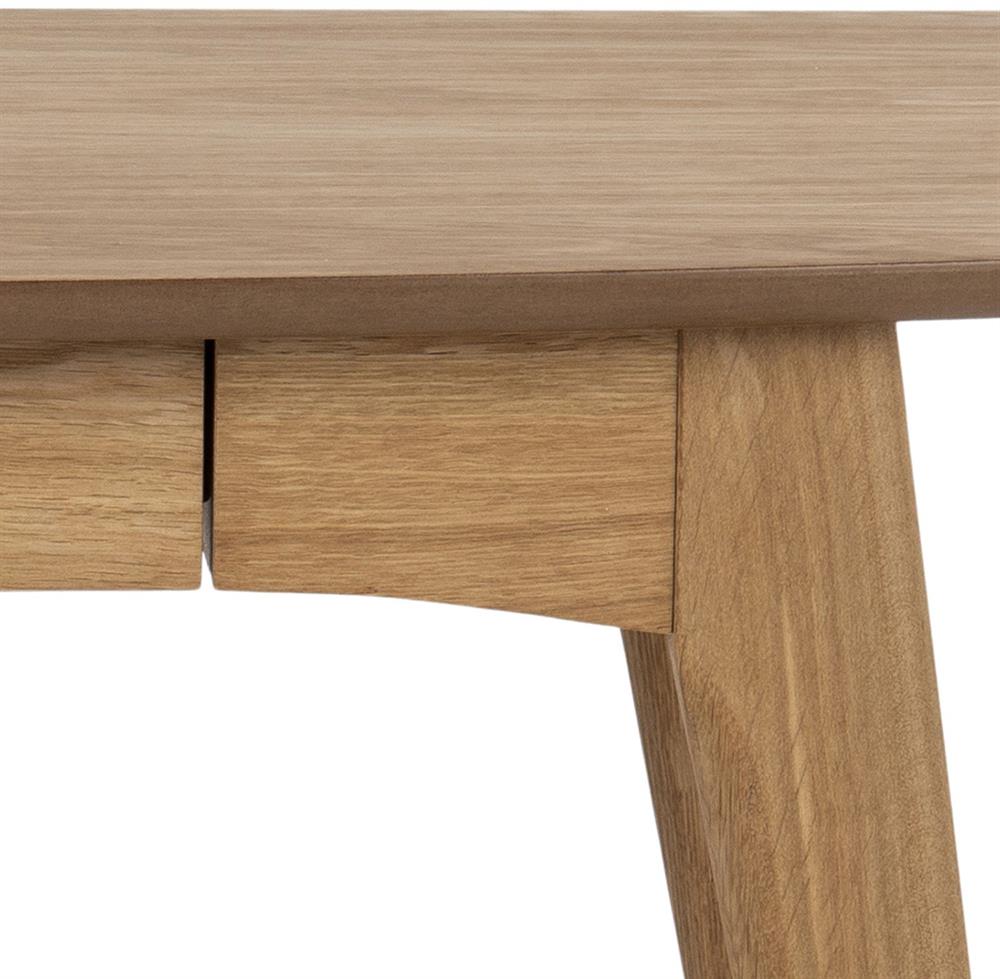 Desk East Tirana | size: Length: 45cm, Width: 105cm, Height: 74cm | color: Oak | image: 7 | variant: 1006033