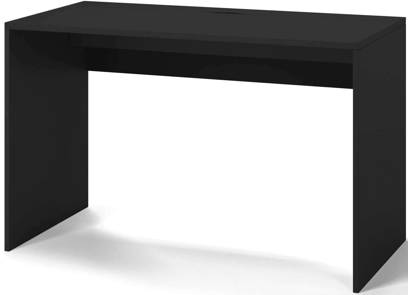 Desk Vercelli 1 | size: Length: 60cm, Width: 140cm, Height: 75cm | color: Black | image: 1 | variant: 1010572