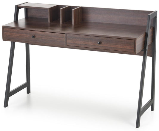 Desk West Jyvaskyla | size: Length: 48cm, Width: 128cm, Height: 87cm | color: Brown/Black | image: 1 | variant: 1007527