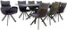 Dining Room Furniture Set Bromley | size: Length: 90cm, Width: 220cm, Height: 76cm | color: Black/Grey | image: 1 | variant: 1001678