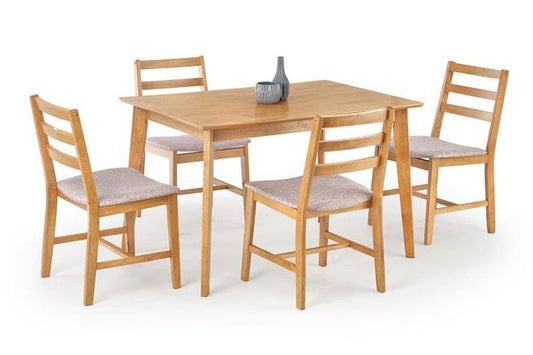 Dining Room Furniture Set East Eindhoven | size: Length: 80cm, Width: 120cm, Height: 75cm | color: Oak | image: 1 | variant: 1006898