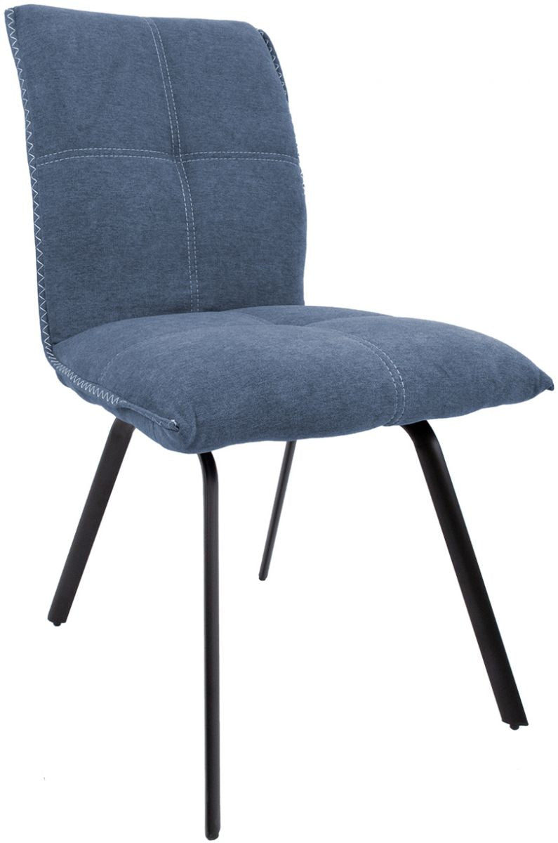 Dining Room Furniture Set Kristiansand | size: Length: 90cm, Width: 220cm, Height: 76cm | color: Black/Grey/Blue | image: 3 | variant: 1001663