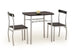 Dining Room Furniture Set Kyoto | size: Length: 50cm, Width: 82cm, Height: 75cm | color: Brown/Grey | image: 1 | variant: 1003355