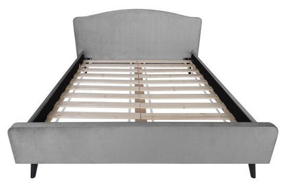 Double Bed Bargoed | size: Length: 214cm, Width: 182cm, Height: 99cm | color: Gray | image: 2 | variant: 1005805