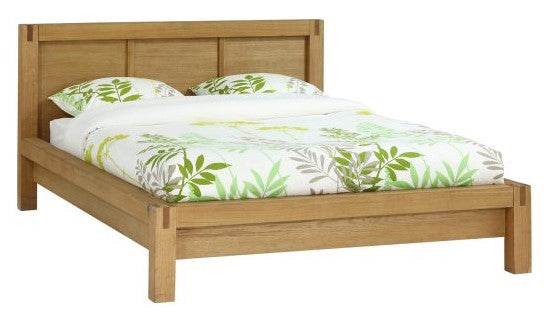 Double Bed Drammen | size: Length: 214.5cm, Width: 176cm, Height: 91cm | color: Brown | image: 1 | variant: 1005014
