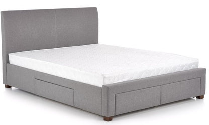Double Bed East Gloucester | size: Length: 220cm, Width: 164cm, Height: 106cm | color: Gray | image: 1 | variant: 1006692