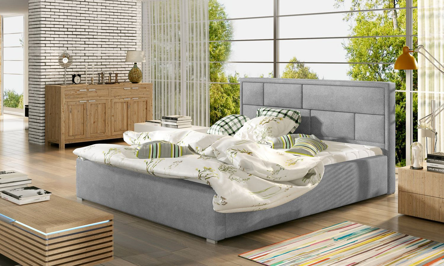 Double Bed East Marrakesh | size: Length: 223cm, Width: 160cm, Height: 93cm | color: Paros | image: 1 | variant: 1011526