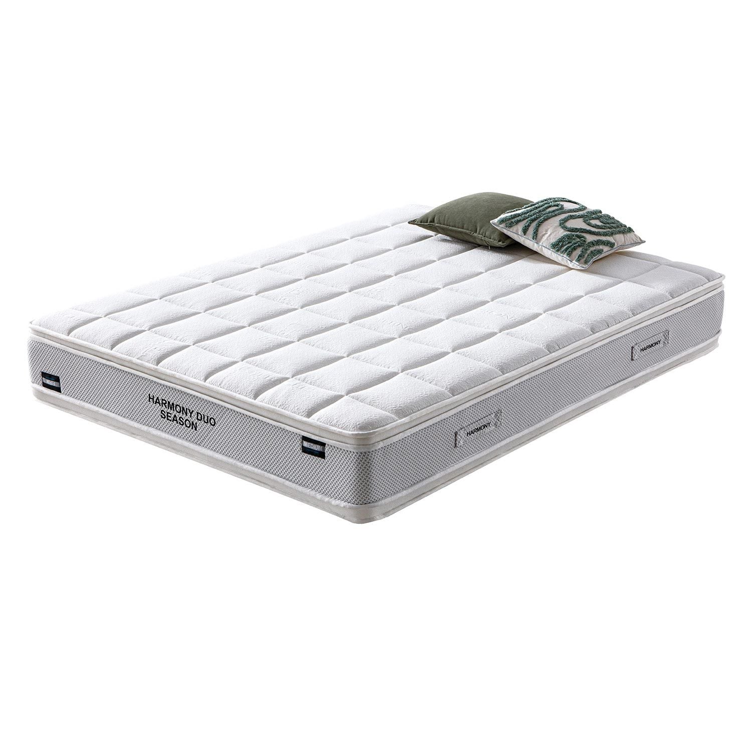 Double Bed East Matlock | size: Length: 208cm, Width: 164.5cm, Height: 100cm | color: Gray | image: 1 | variant: 1006549