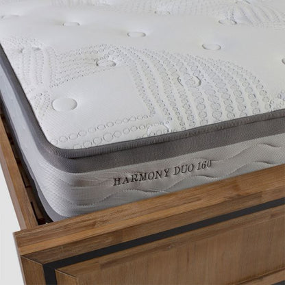 Double Bed East Matlock | size: Length: 208cm, Width: 164.5cm, Height: 100cm | color: Gray | image: 3 | variant: 1005863