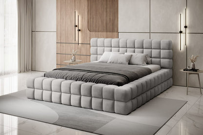 Double Bed East Petersburg 1 | size: Length: 225cm, Width: 204cm, Height: 104cm | color: Amore | image: 2 | variant: 1011058