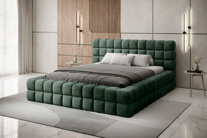 Double Bed East Petersburg 1 | size: Length: 225cm, Width: 204cm, Height: 104cm | color: Amore | image: 2 | variant: 1011061