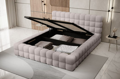 Double Bed East Petersburg 2 | size: Length: 225cm, Width: 224cm, Height: 104cm | color: Jaffray | image: 3 | variant: 1011076