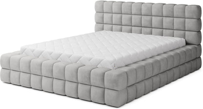 Double Bed East Petersburg | size: Length: 225cm, Width: 184cm, Height: 104cm | color: Amore | image: 0 | variant: 1011038